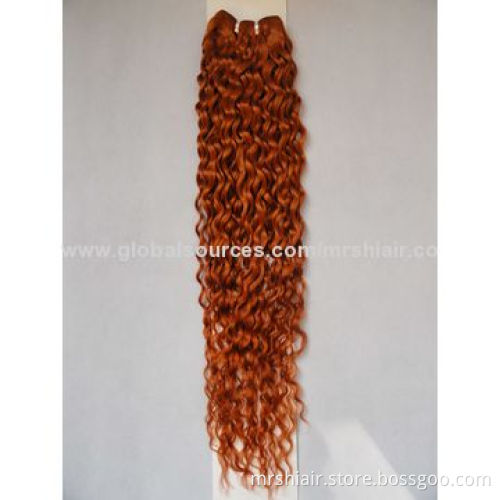22-inch Color 130# Water Wave Brazilian Hair Weave